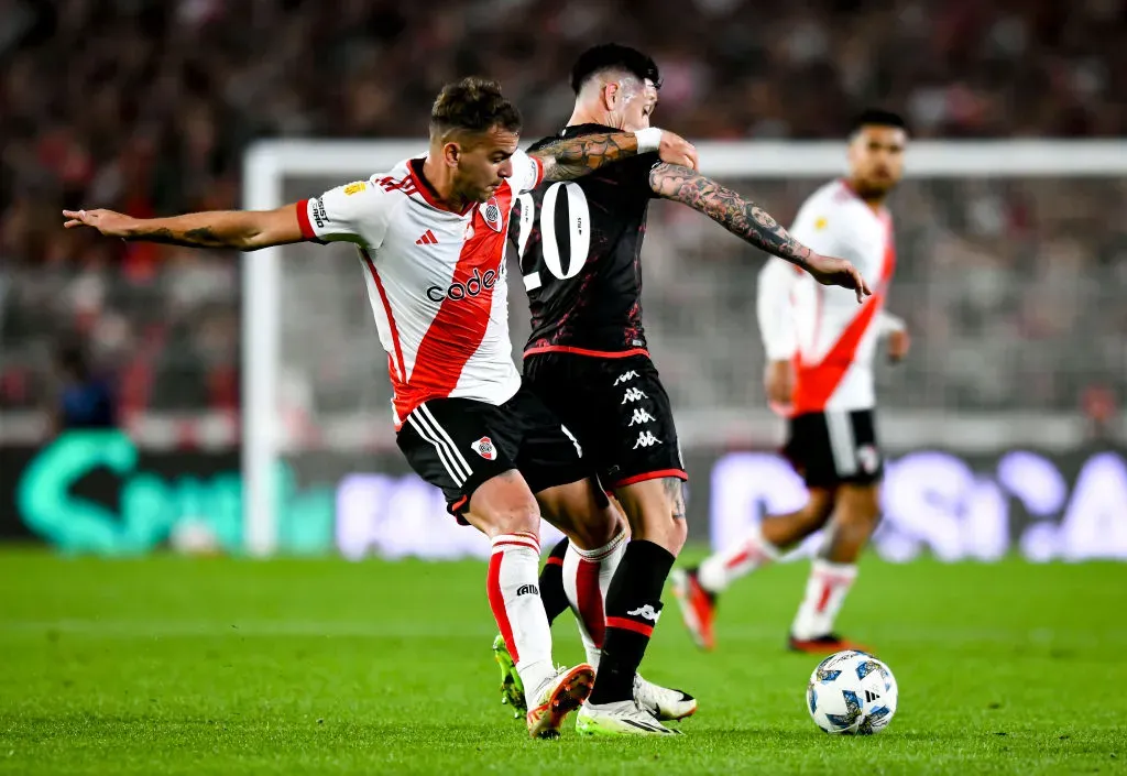 Rodrigo Echeverría en Huracán vs. River