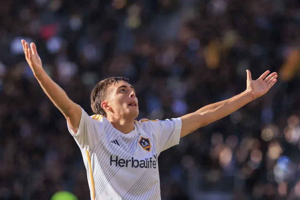 Julián Aude en LA Galaxy (IMAGO)