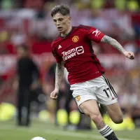 Revelan que Alejandro Garnacho no le pasa la pelota a un compañero del Manchester United