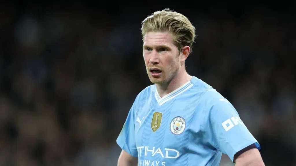 Kevin de Bruyne, mediocampista belga de Manchester City (IMAGO / Action Plus).