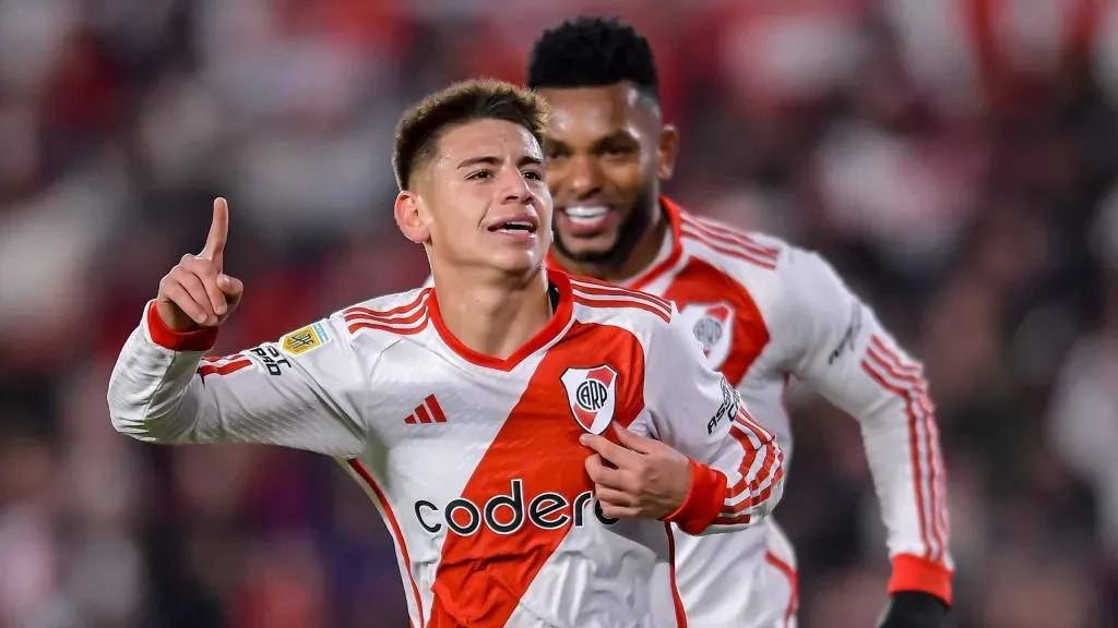 Echeverri, la figura de River. (Foto: Getty).