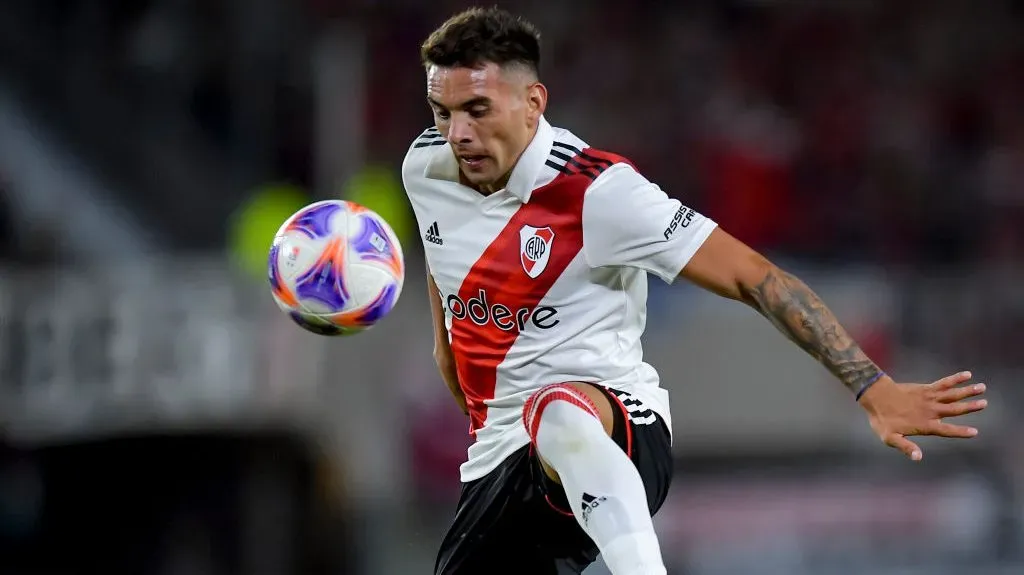 Enzo Díaz fue criticado por los hinchas de River. (Foto: Getty)