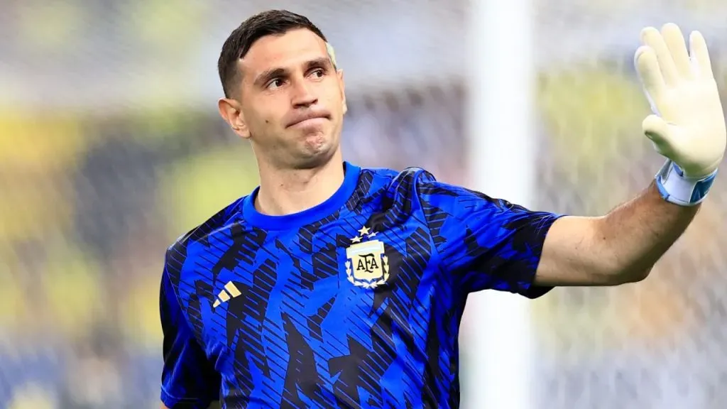 Emiliano Martínez, arquero de la Selección Argentina