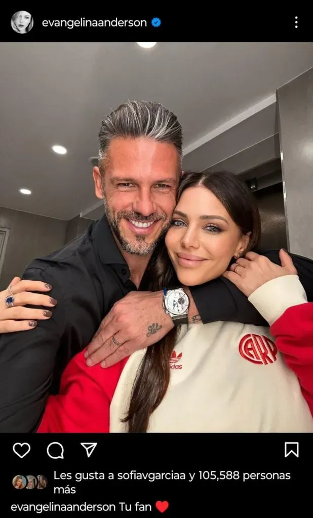 Posteo de Evangelina Anderson.