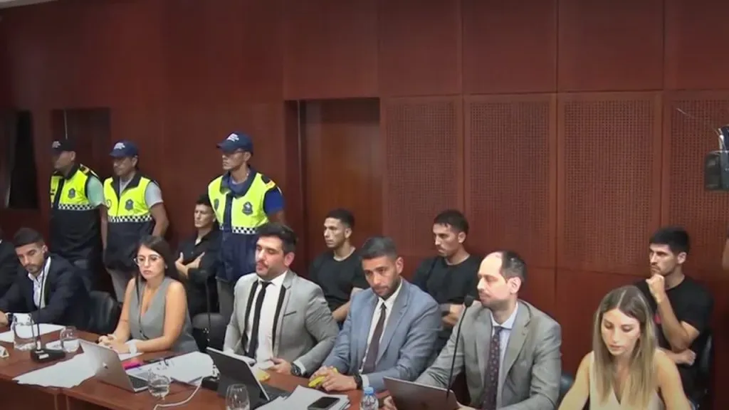 Así estuvieron Sosa, Osorio, Cufré y Florentín en la Audiencia.