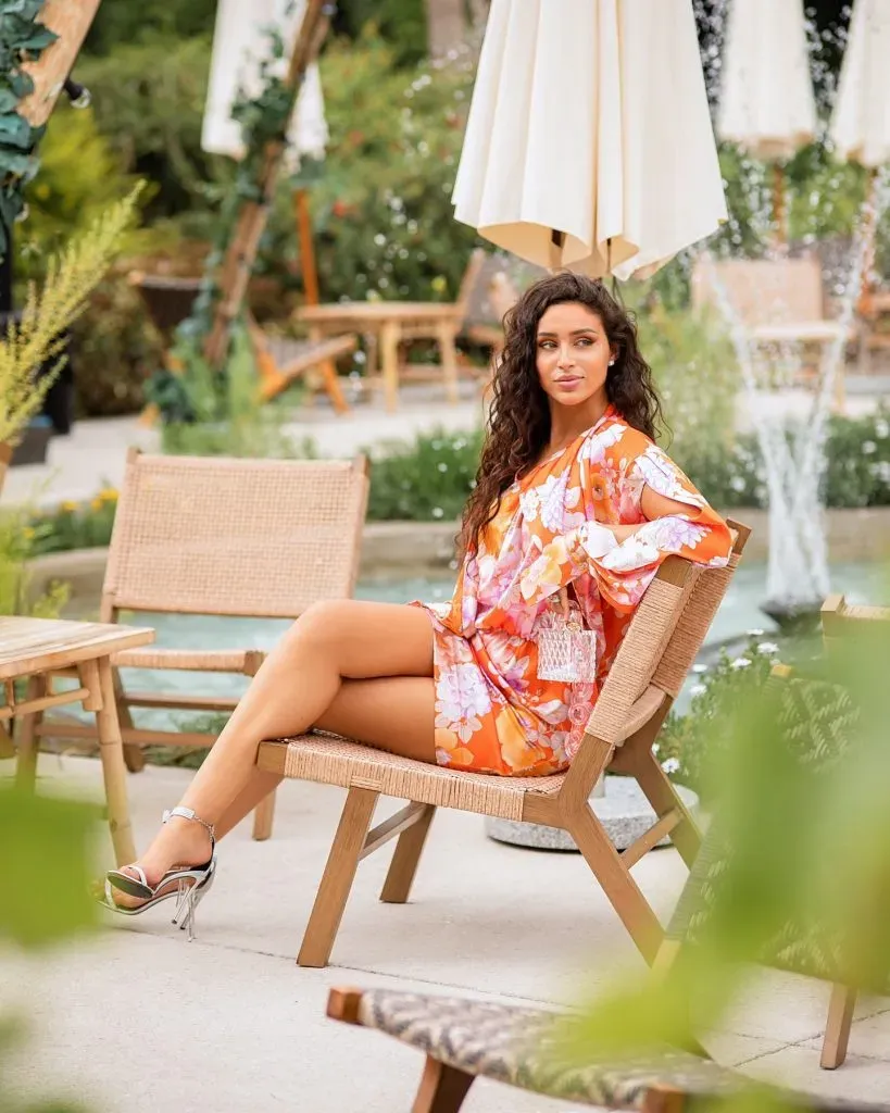 Lea, la modelo que capturó la atención de Mbappé.