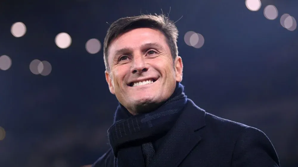 Javier Zanetti, vicepresidente del Inter Milán (Getty Images).