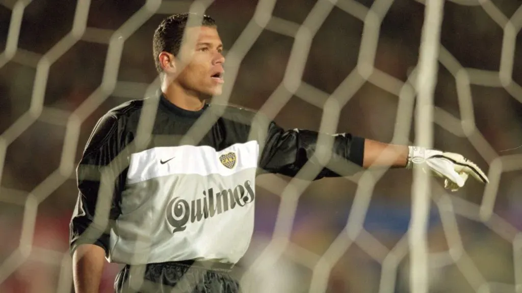 Óscar Córdoba, histórico arquero de Boca (Getty Images).