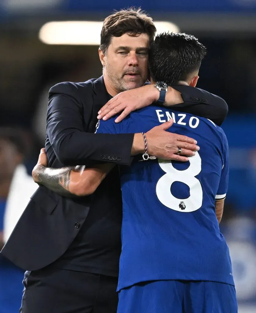 Pochettino siempre se mostró confiado sobre Enzo Fernández y le dio oportunidades toda la temporada.