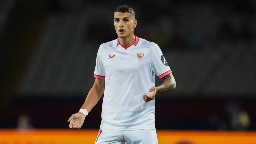 Erik Lamela, con las horas contadas en Sevilla.
