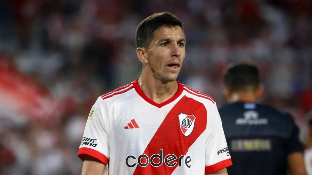 Nacho Fernández podría irse de River. (IMAGO / SOPA Images)