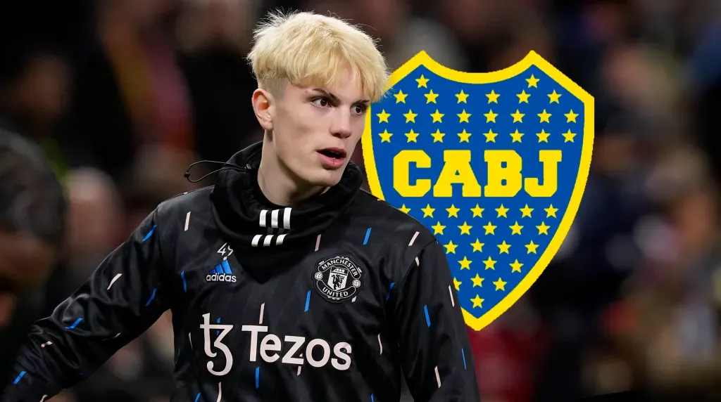 Garnacho, de Boca. (Foto: IMAGO)