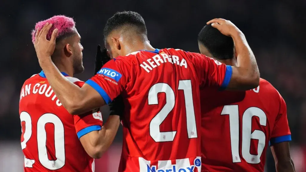 Couto y Sávio, junto al venezolano Yangel Herrera (IMAGO / Pressinphoto).