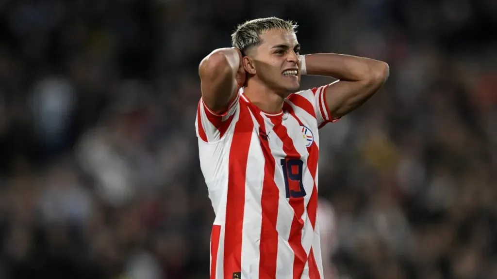 Ramón Sosa ha ganado terreno en la selección de Paraguay (IMAGO / Sebastian Frej).