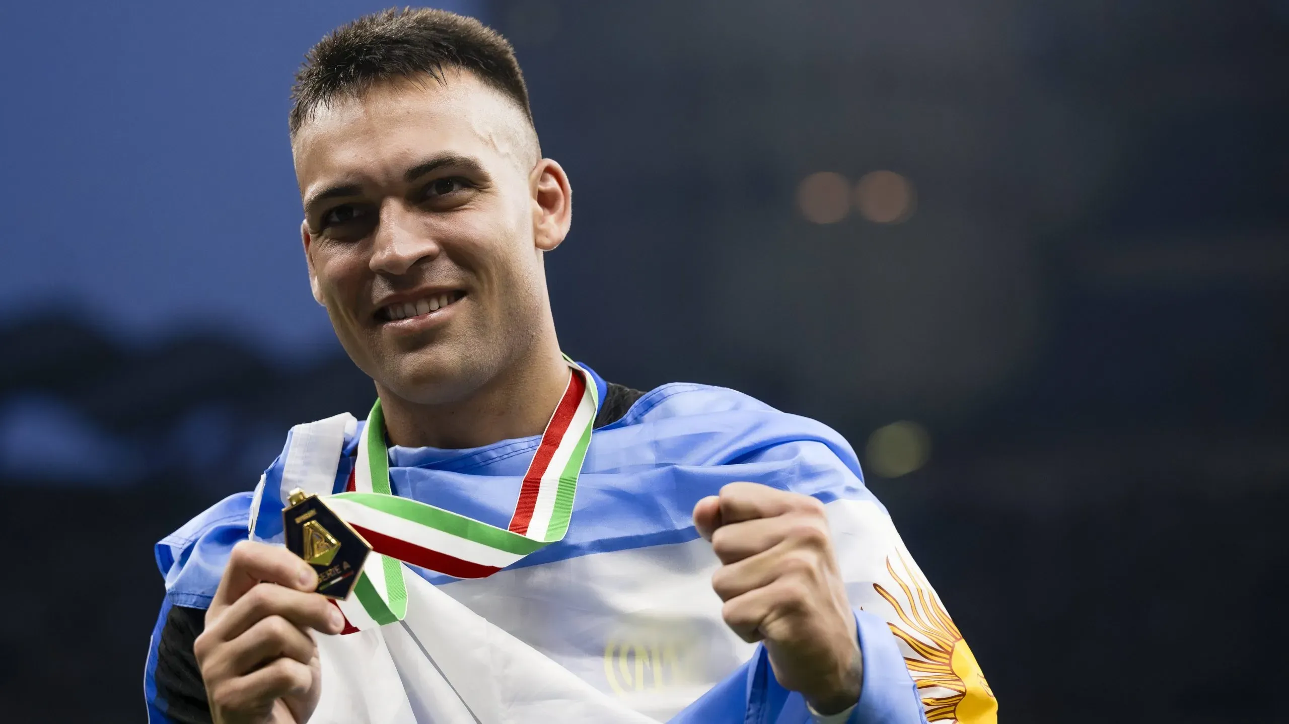 Lautaro Martínez, el argentino con más goles en la temporada en Europa.