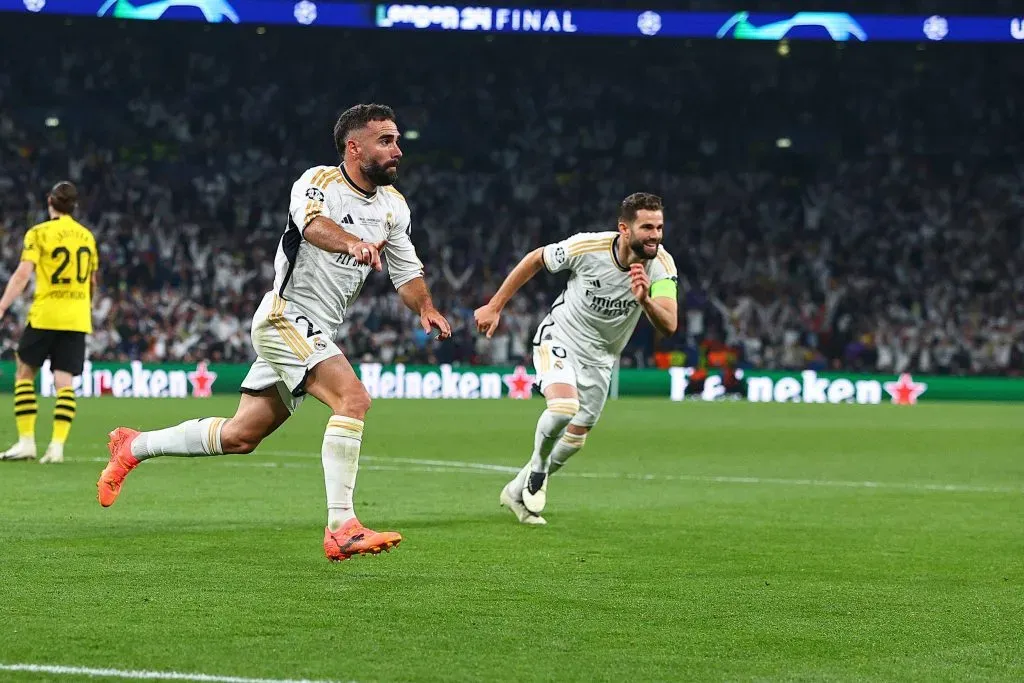 Carvajal abrió la cuenta con un cabezazo. (Foto: IMAGO / GEPA pictures).