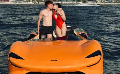 El Colo Barco y su novia disfrutan las vacaciones en Dubai (@colo.barco)