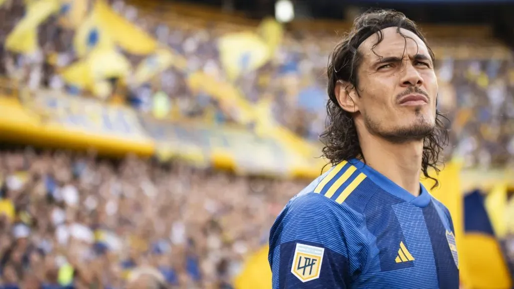 Edinson Cavani, el goleador de Boca, no está presente para enfrentar a Platense. (Foto: Imago).