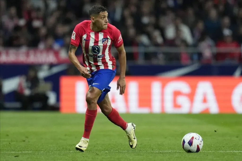 Nahuel Molina en el Atlético de Madrid.