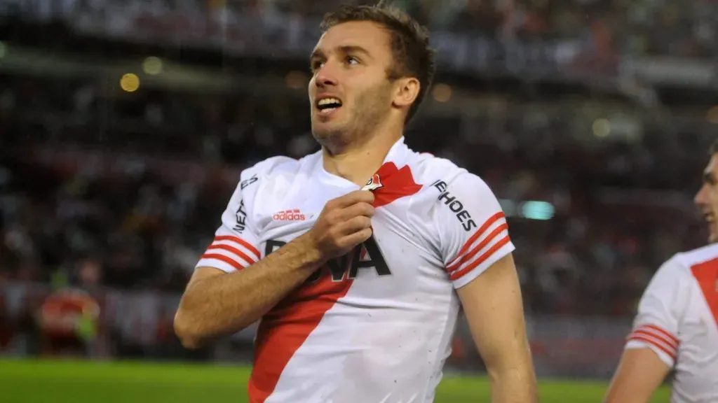 Germán Pezzella, fanático de River.