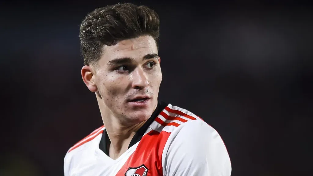 Julián Álvarez pasó por el selectivo de Boca, pero terminó en River. (Foto: Getty Images)