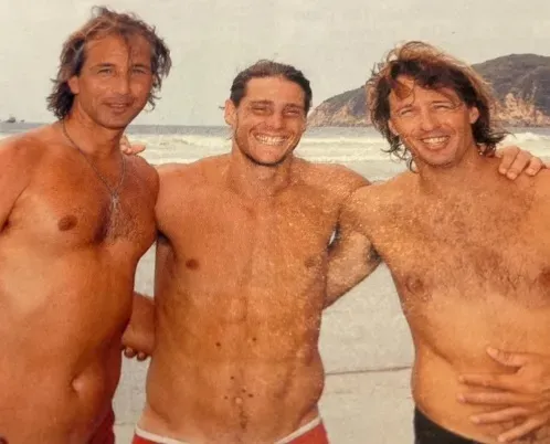 Aguirre, Gaudio y Davín. (Foto: Gentileza Fernando Aguirre).