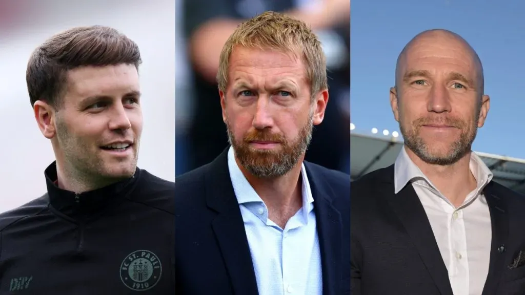 Hurzeler, Potter y Rydström, los candidatos en Brighton (Getty Images – IMAGO / Bildbyran).