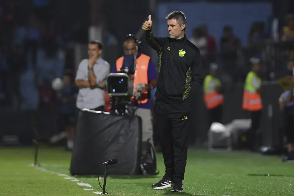 Julio Vaccari, de mayor a menor en Defensa y Justicia. (Foto: Getty)