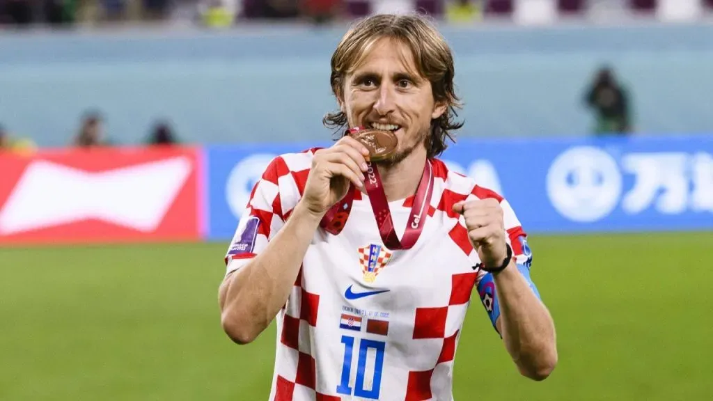 Luka Modric viene de ser tercero en Qatar 2022 (IMAGO / Agencia-MexSport).
