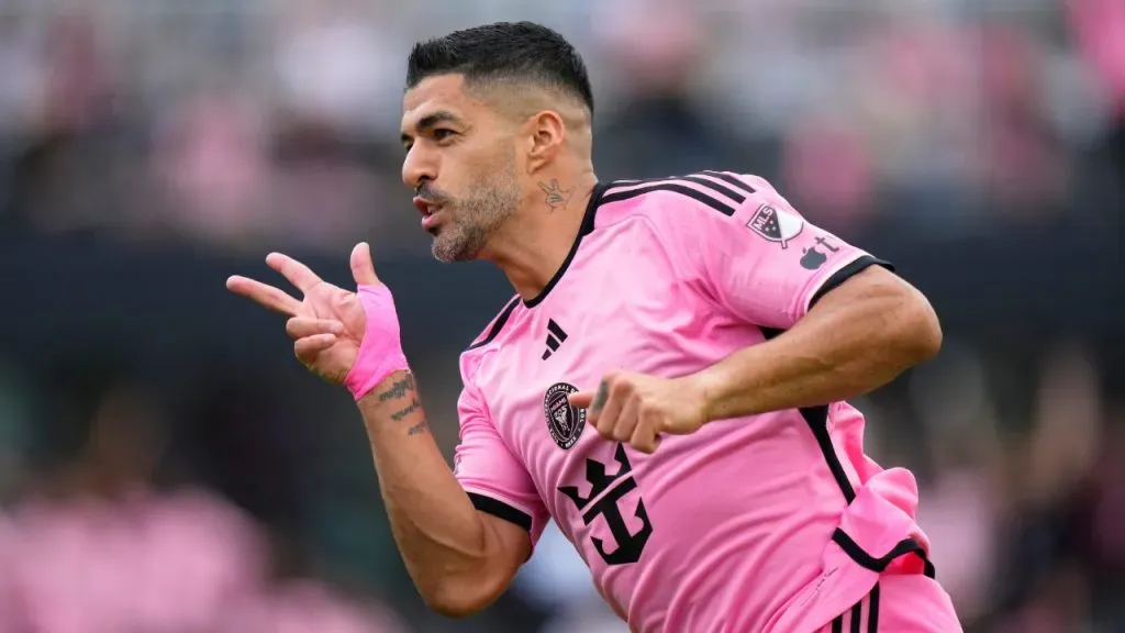 Luis Suárez, goleador de Inter Miami (Getty Images).