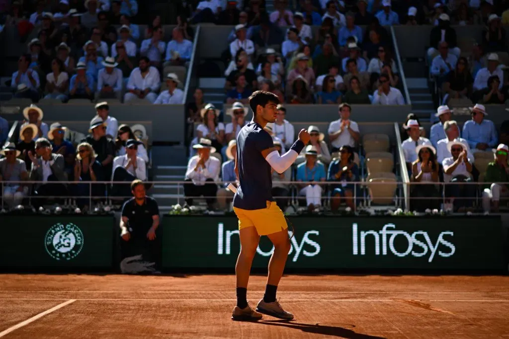Carlos Alcaraz, el candidato al título. (Foto: IMAGO).