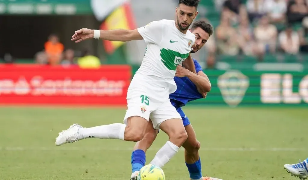 Pastore con Elche y ante Getafe en su último partido en Europa: IMAGO