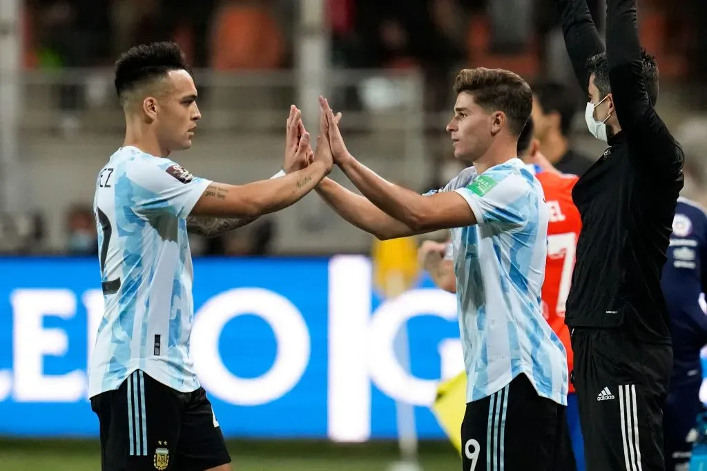 Lautaro Martínez y Julián Álvarez suman, entre los dos, un gol en los últimos 13 partidos de la Selección Argentina.