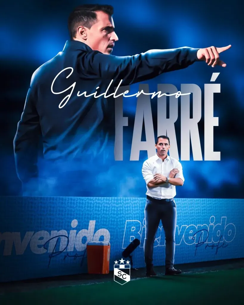 Sporting Cristal le dio la bienvenida a Farré. (Foto: Prensa Sporting Cristal).