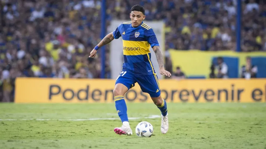 Equi Fernández, uno de los puntos más altos del semestre en Boca. (Foto: IMAGO)