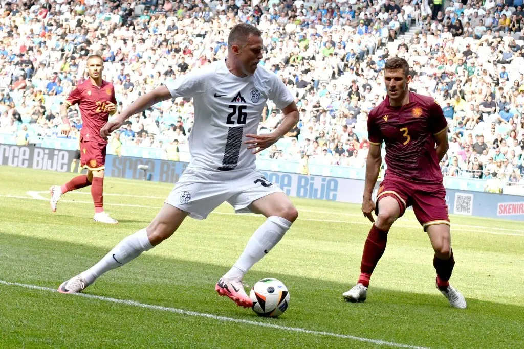 Ilicic en su regreso a la Selección de Eslovenia (IMAGO)