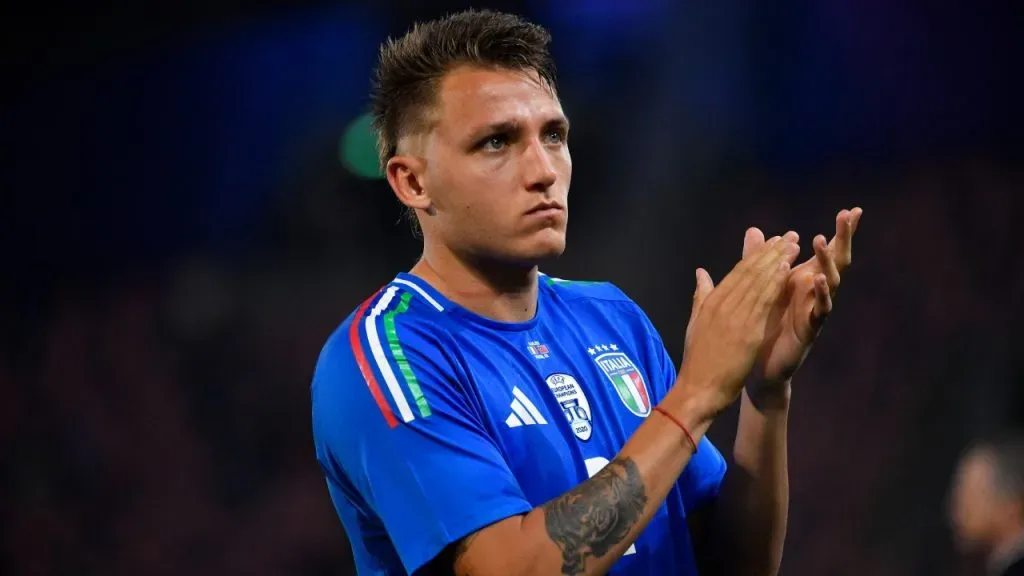 Mateo Retegui juega su primera Euro con Italia (IMAGO / Action Plus).