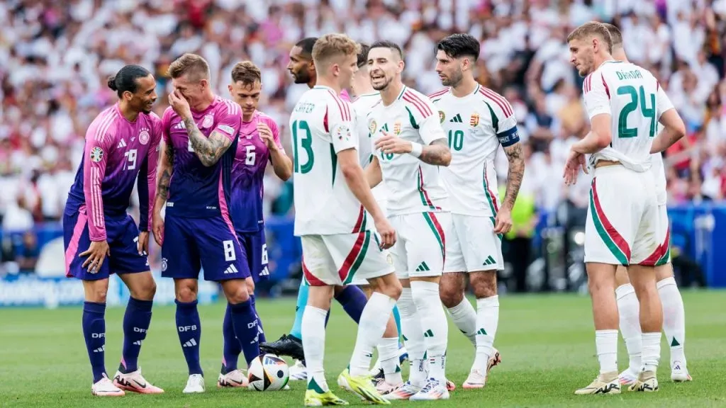 Hungría quedó último con la derrota ante Alemania (IMAGO / Beautiful Sports).