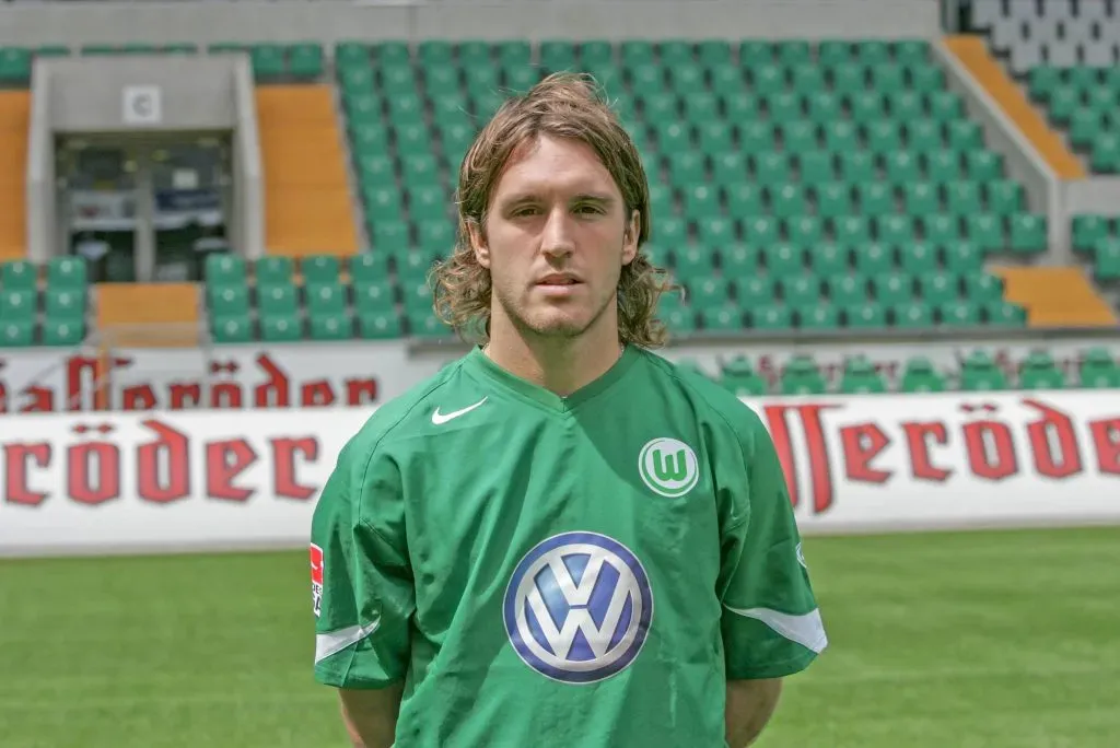 Ahumada en Wolfburgo. (Foto: IMAGO).