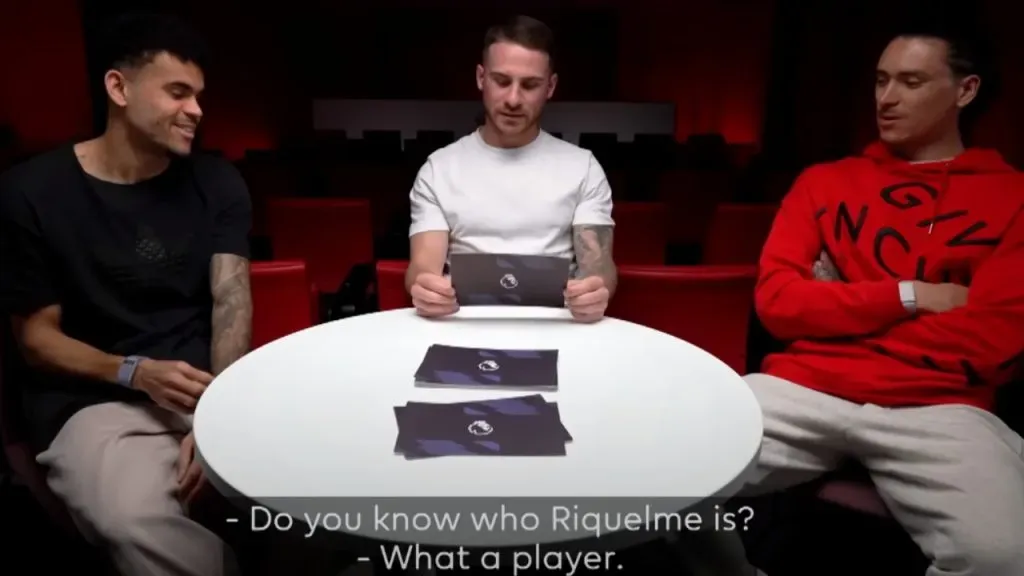 Luis Díaz dijo ‘qué jugador’ cuando Mac Allister mencionó a Riquelme.