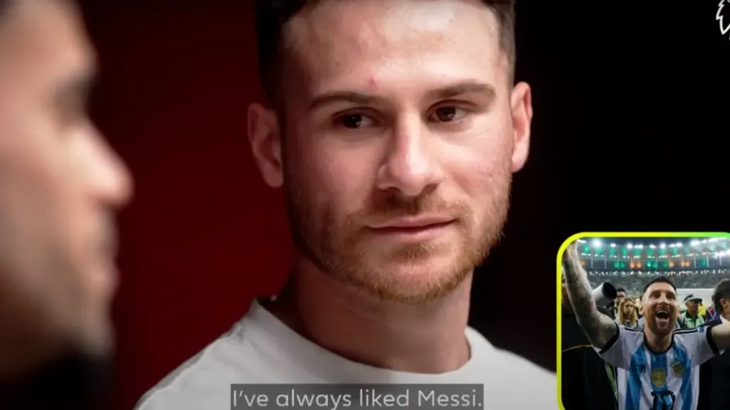 Luis Díaz eligió a Messi como su jugador favorito de la actualidad.