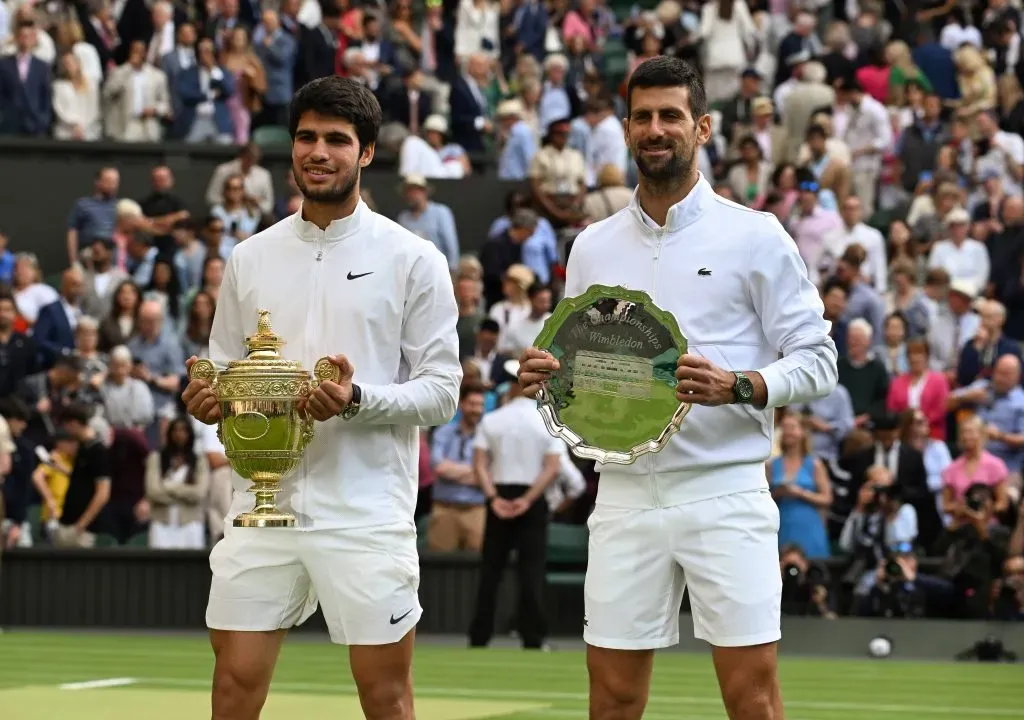 Alcaraz superó a Nole en la última final de Wimbledon. (Foto: IMAGO).