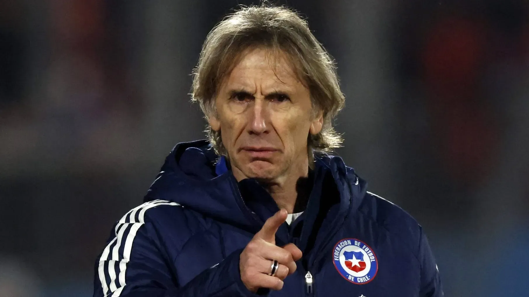 Ricardo Gareca definió la formación de Chile frente a Argentina.