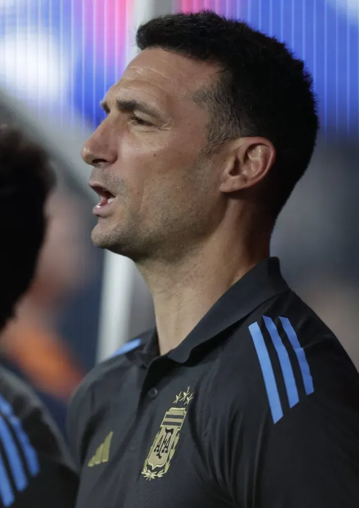 Lionel Scaloni habló tras el triunfo argentino. (Foto: IMAGO / Fotobaires).