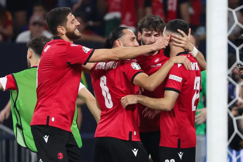 Georgia dio la sorpresa y clasificó a los octavos: (Foto: IMAGO / osnapix).