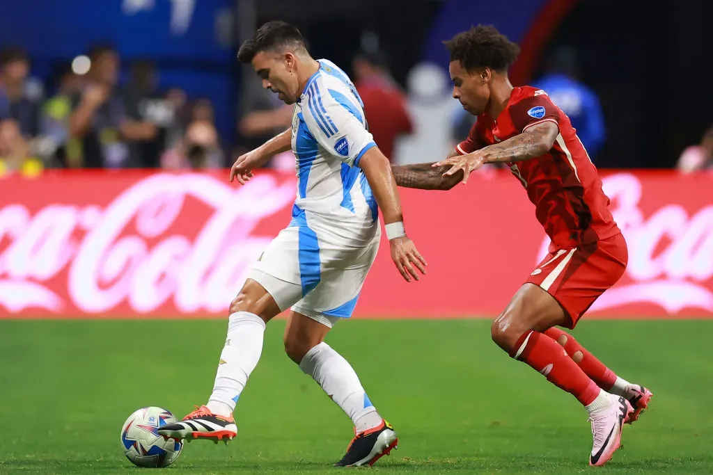 Marcos Acuña no jugará vs. Perú. (IMAGO)