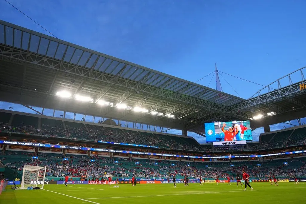 En el Hard-Rock Stadium ya se jugó Uruguay vs. Panamá. (Foto: IMAGO)