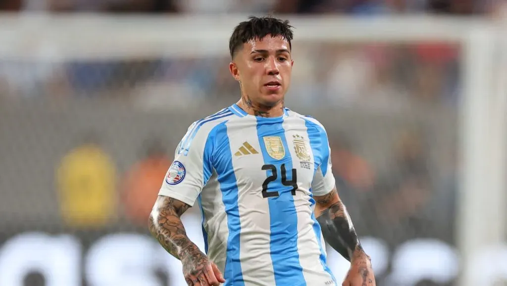Enzo Fernández, futbolista de la Selección Argentina (IMAGO / Icon Sportswire).
