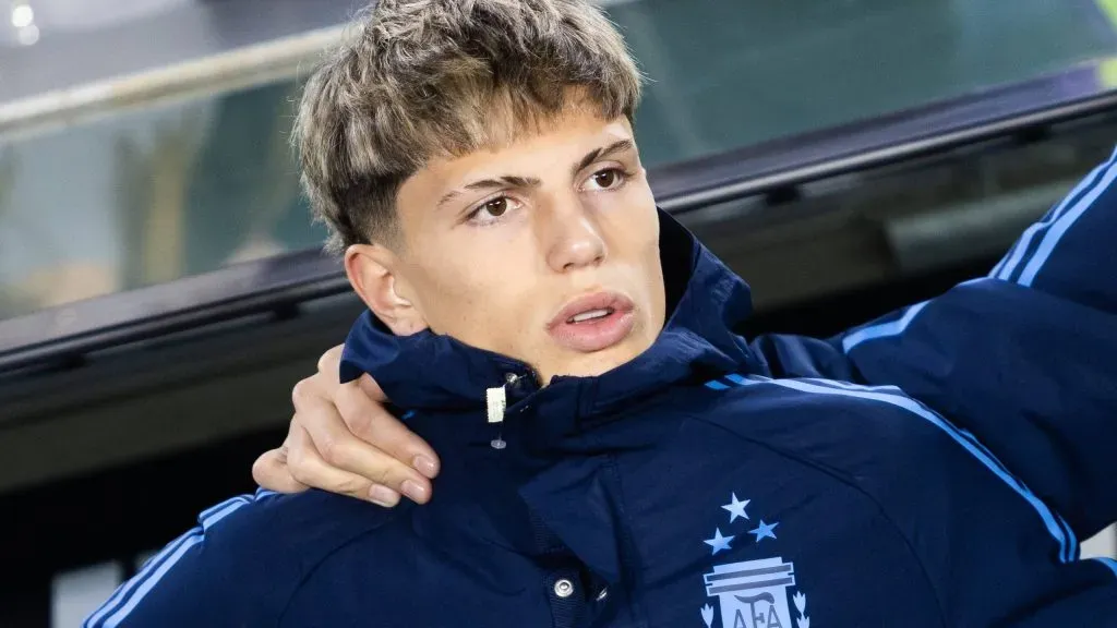 Alejandro Garnacho podría ser titular en la Selección Argentina (IMAGO).