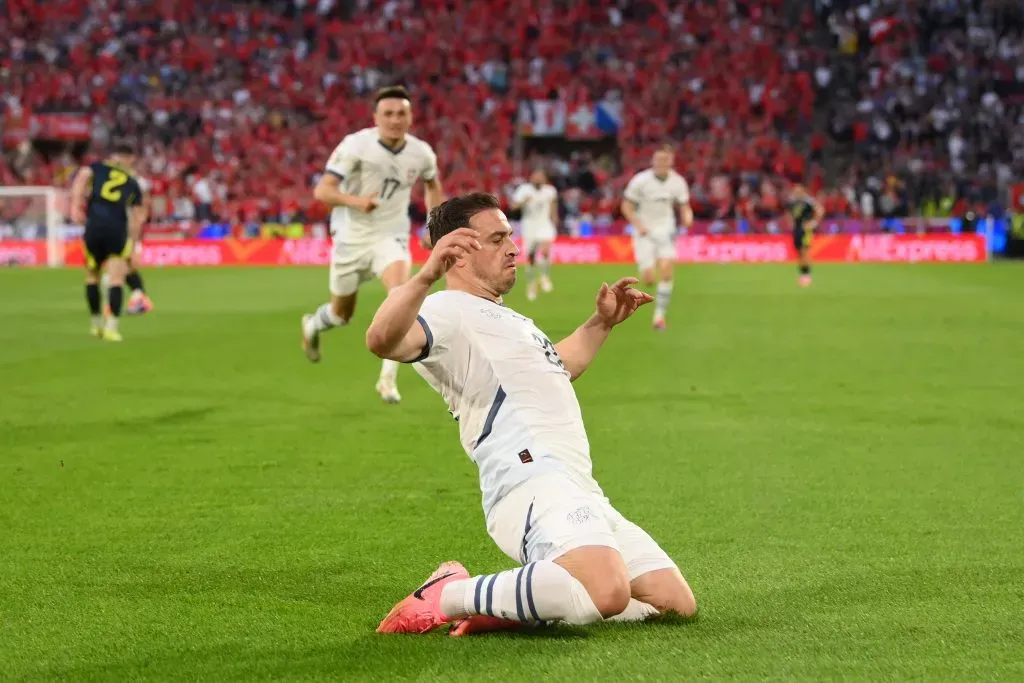 Ante Escocia, Shaqiri marcó el que posiblemente sea el mejor gol de la Eurocopa 2024.